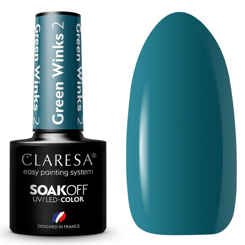Load image into Gallery viewer, Claresa uv led gellak 5ml green winks 2