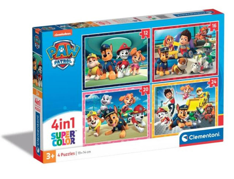Afbeelding laden in galerijviewer, Clementoni puzzels paw patrol, 4in1