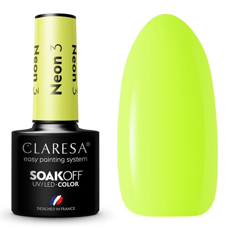 Afbeelding laden in galerijviewer, Claresa uv led gellak 5ml neon 3