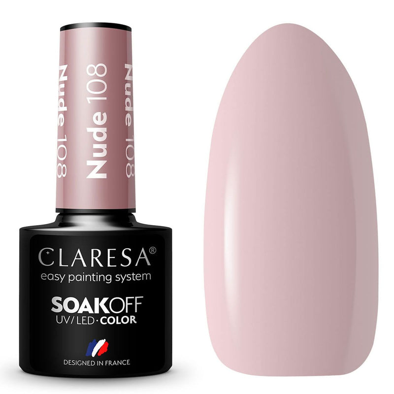Load image into Gallery viewer, Claresa uv led gellak 5ml nude 108