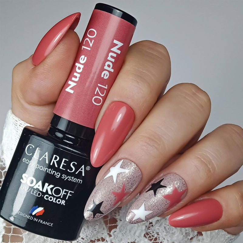 Afbeelding laden in galerijviewer, Claresa uv led gellak 5ml nude 120
