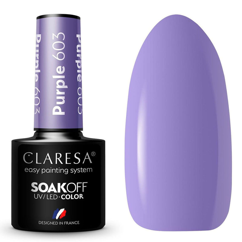 Load image into Gallery viewer, Claresa uv led gellak 5ml purple 603 funfair