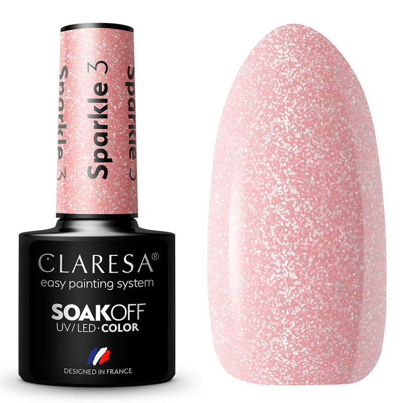 Afbeelding laden in galerijviewer, Claresa uv led gellak 5ml sparkle 3