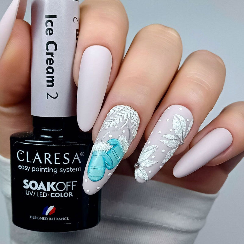 Load image into Gallery viewer, Claresa uv led gellak 5ml ice cream 2