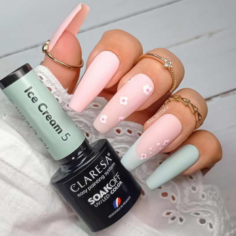 Afbeelding laden in galerijviewer, Claresa uv led gellak 5ml ice cream 5