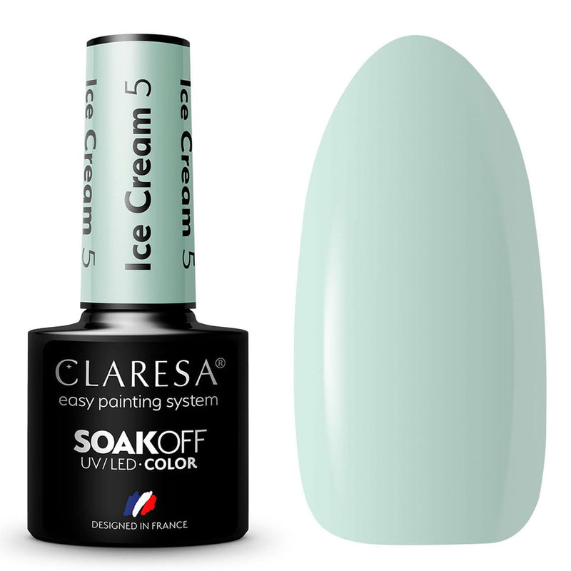 Afbeelding laden in galerijviewer, Claresa uv led gellak 5ml ice cream 5
