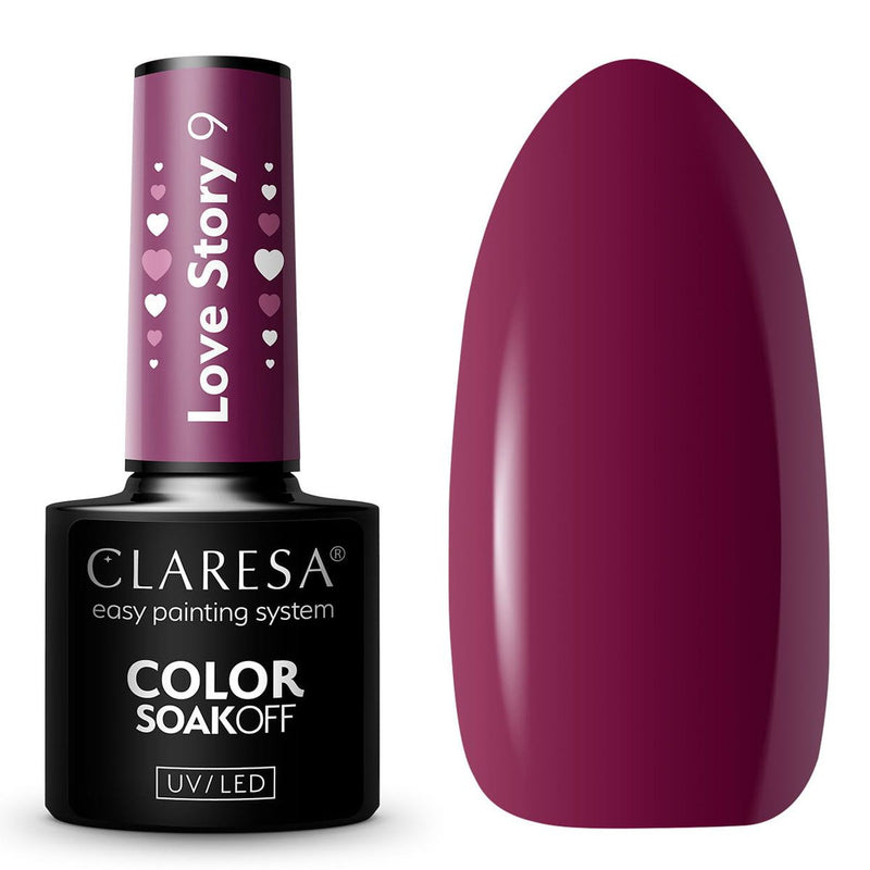 Afbeelding laden in galerijviewer, Claresa uv led gellak 5ml love story 9