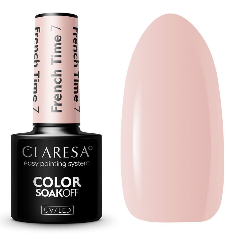 Afbeelding laden in galerijviewer, Claresa uv led gellak 5ml french time 7