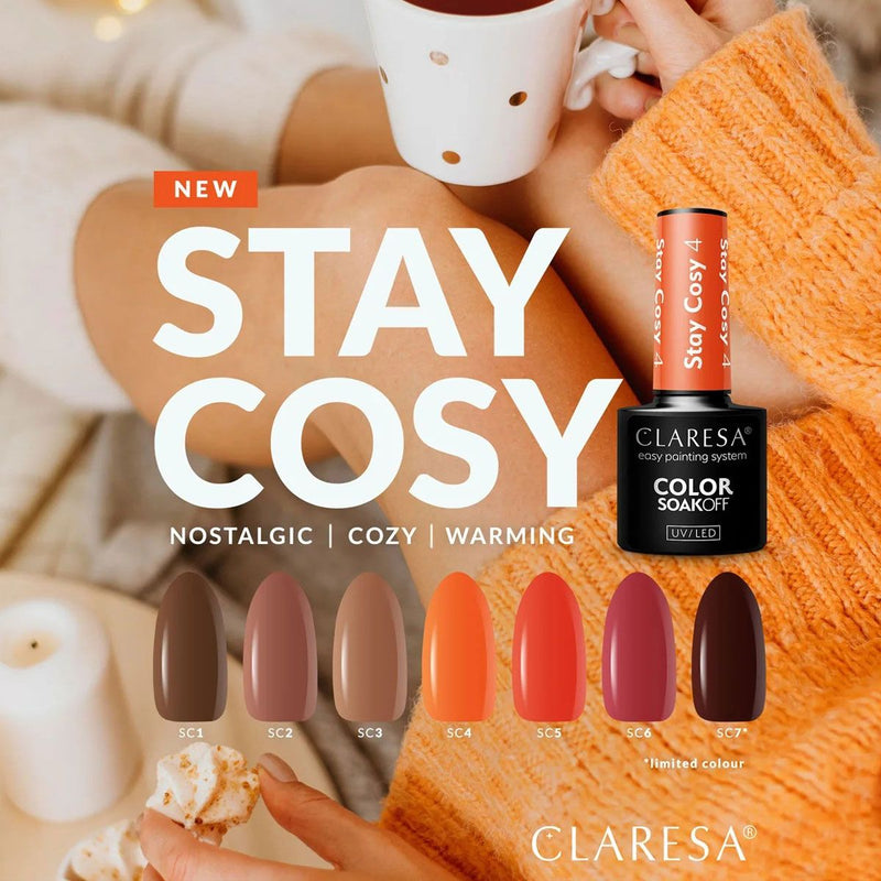 Load image into Gallery viewer, Claresa uv led gellak 5ml stay cosy 3