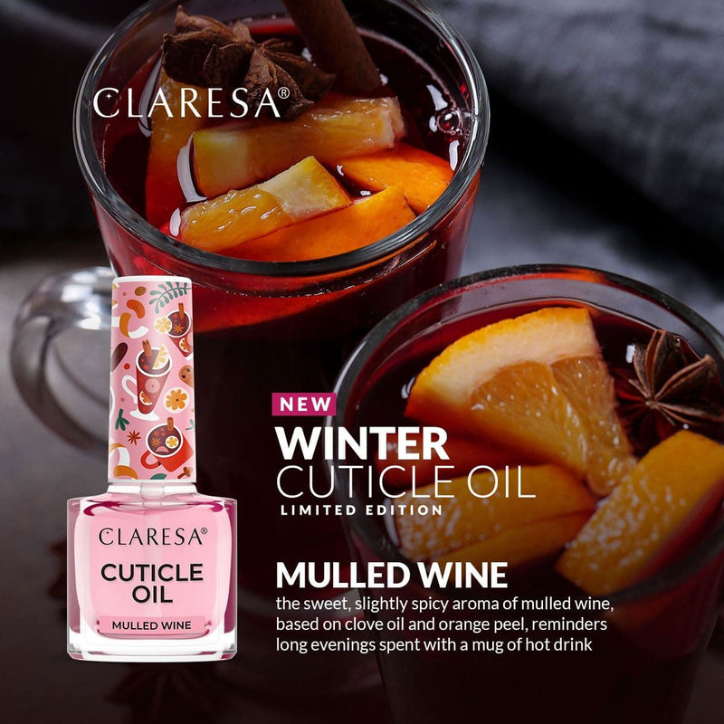 Load image into Gallery viewer, Claresa cuticle oil mulled wine 5ml