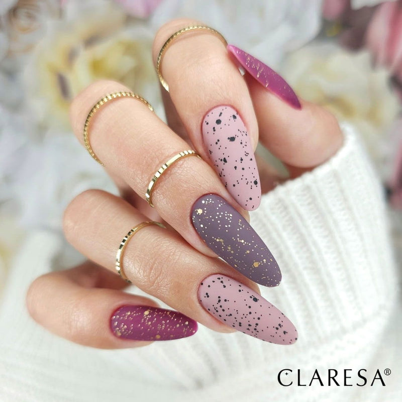 Load image into Gallery viewer, Claresa top coat bubble gold mat no wipe 5ml