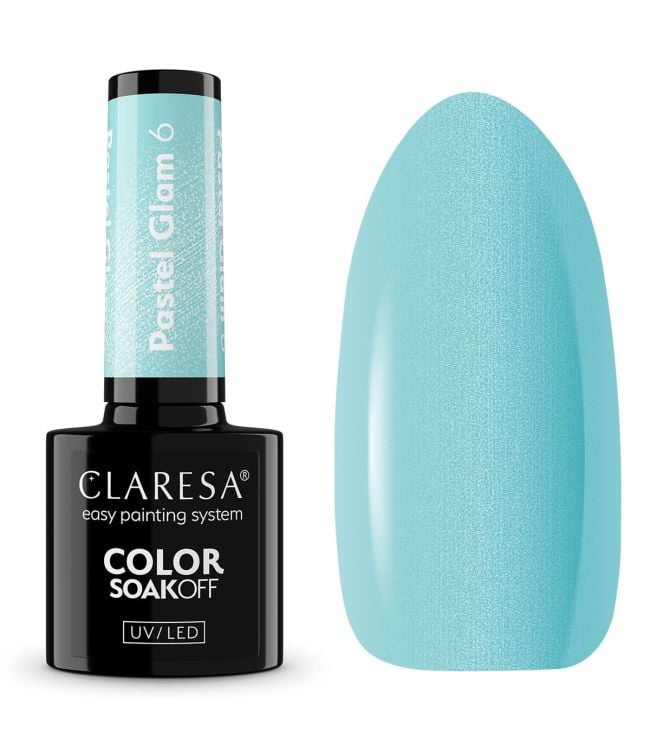 Load image into Gallery viewer, Claresa uv led gellak 5ml pastel glam 6
