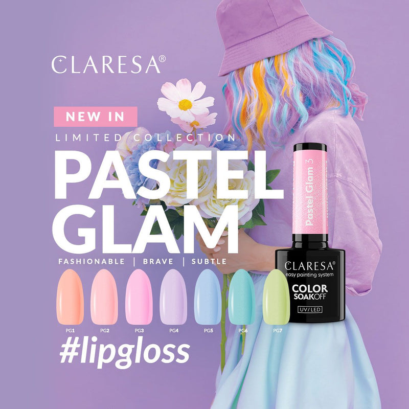 Afbeelding laden in galerijviewer, Claresa uv led gellak 5ml pastel glam 7