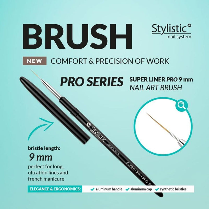Load image into Gallery viewer, Stylistic super liner pro penseel 9mm