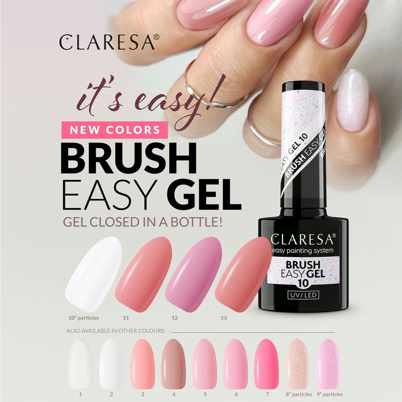Afbeelding laden in galerijviewer, Claresa brush easy gel 12 5ml
