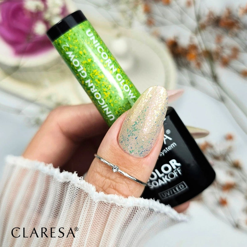 Afbeelding laden in galerijviewer, Claresa uv led gellak 5ml unicorn glow 2