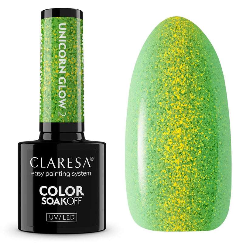 Afbeelding laden in galerijviewer, Claresa uv led gellak 5ml unicorn glow 2
