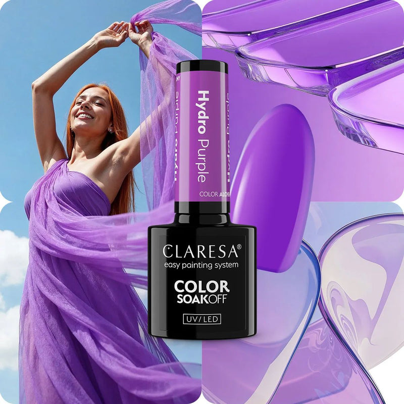 ギャラリービューアに画像をロードする, Claresa uv led gellak 5ml color alchemy - hydro purple