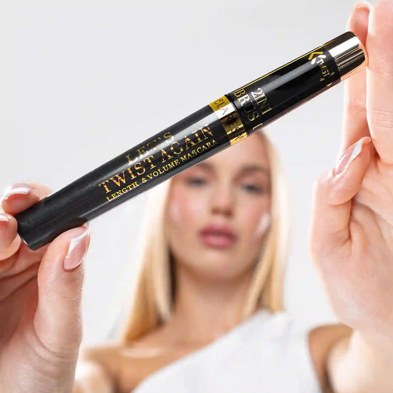 Cargue la imagen en el visor de la galería, Claresa let's twist again 2-in-1 lenght volume mascara zwart