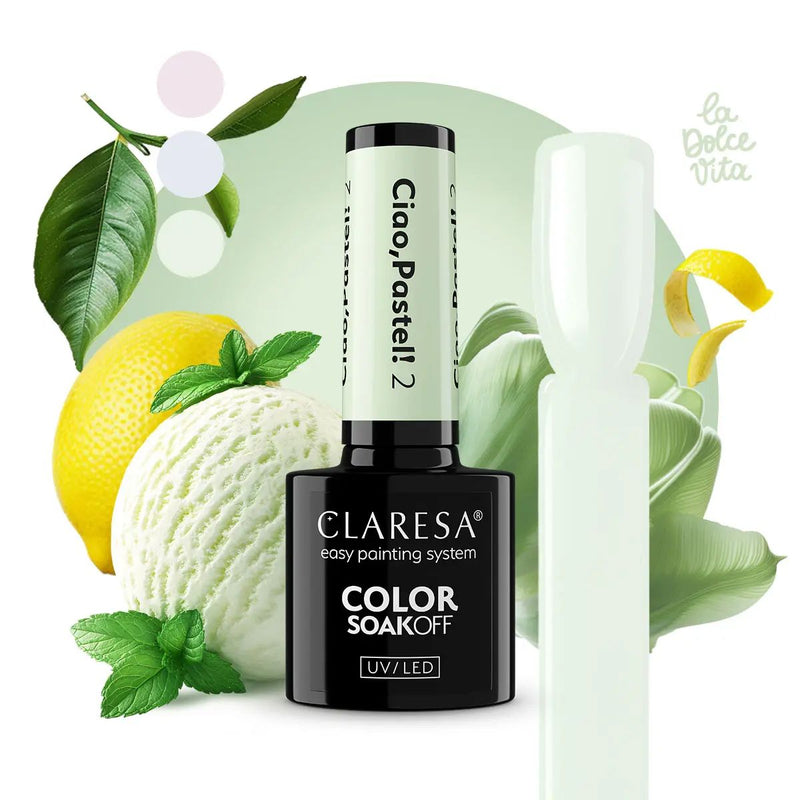 Laden Sie das Bild in Galerie -Viewer, Claresa uv led gellak 5ml ciao pastel 2