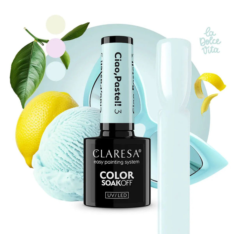 Laden Sie das Bild in Galerie -Viewer, Claresa uv led gellak 5ml ciao pastel 3