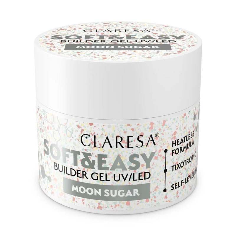 Afbeelding laden in galerijviewer, Claresa keratine soft easy builder gel moon sugar 45gr.