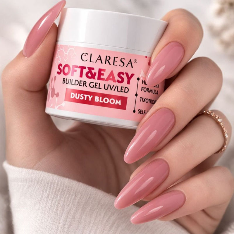 Afbeelding laden in galerijviewer, Claresa keratine soft easy builder gel dusty bloom 12gr.