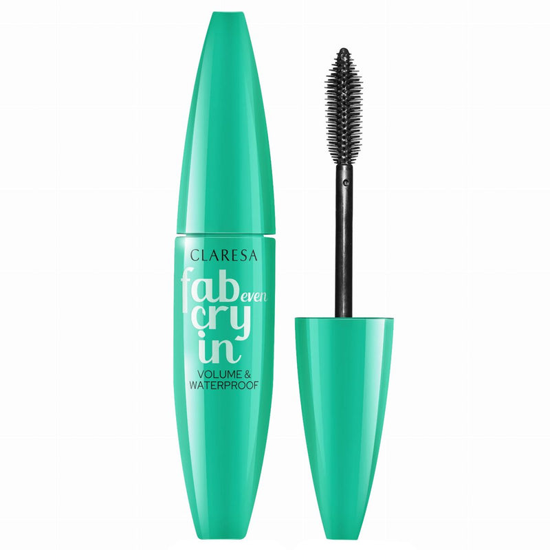 Afbeelding laden in galerijviewer, Claresa fab even crying waterproof mascara zwart 10ml