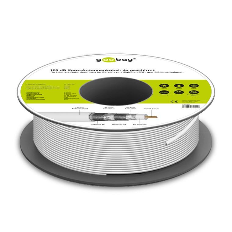 Load image into Gallery viewer, Abi coax kabel per rol - 100 meter
