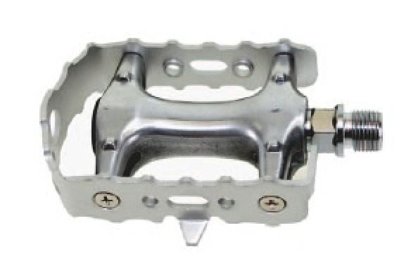 Load image into Gallery viewer, Components Platformpedaal MTB Aluminium 9 16 Inch zilver set