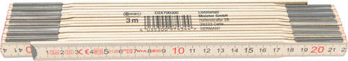 Laden Sie das Bild in Galerie -Viewer, Connex vouwmeter 3m hout euro - cox700300