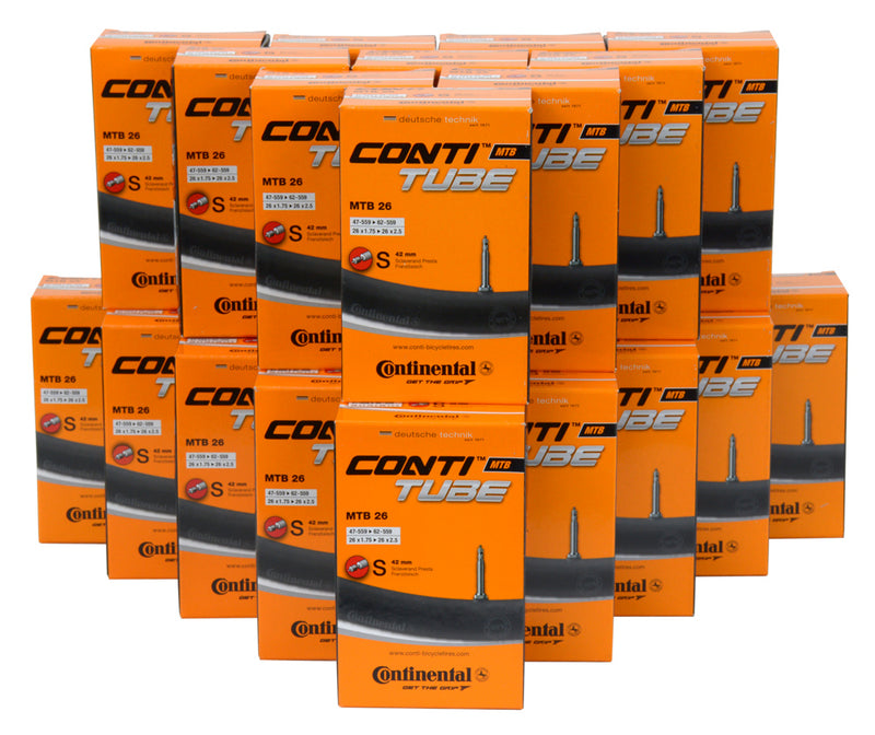 Afbeelding laden in galerijviewer, Continental mtb 26 s42 tube (25 pieces)