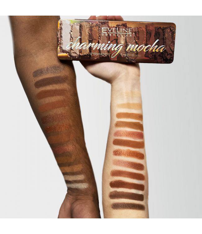 Load image into Gallery viewer, Eveline eyeshadow palette charming mocha