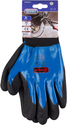Load image into Gallery viewer, Connex handschoen nitril blauw gr09 - cox938679