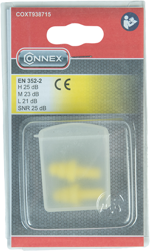 Load image into Gallery viewer, Connex oordoppen silikone 25db doosje 2st - coxt938715