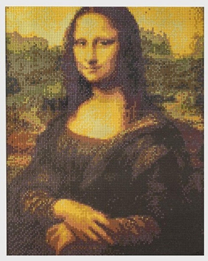 Cargue la imagen en el visor de la galería, Grafix diamond painting mona lisa 40x50cm