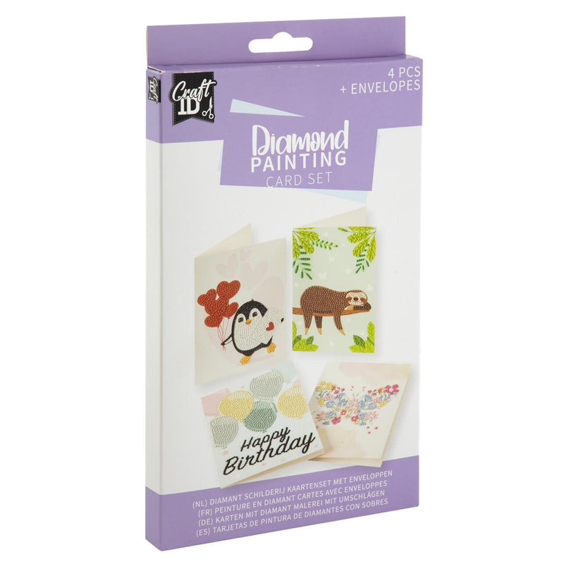 Chargez l'image dans la visionneuse de la galerie, Craft id diamond painting kaarten set 18,1x13cm
