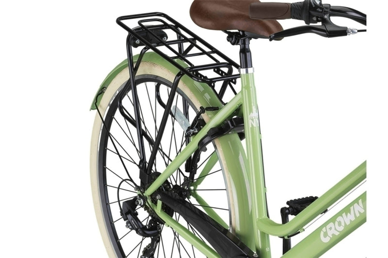 Load image into Gallery viewer, Crown new york 28 inch 53 cm dames 7v v-brakes groen