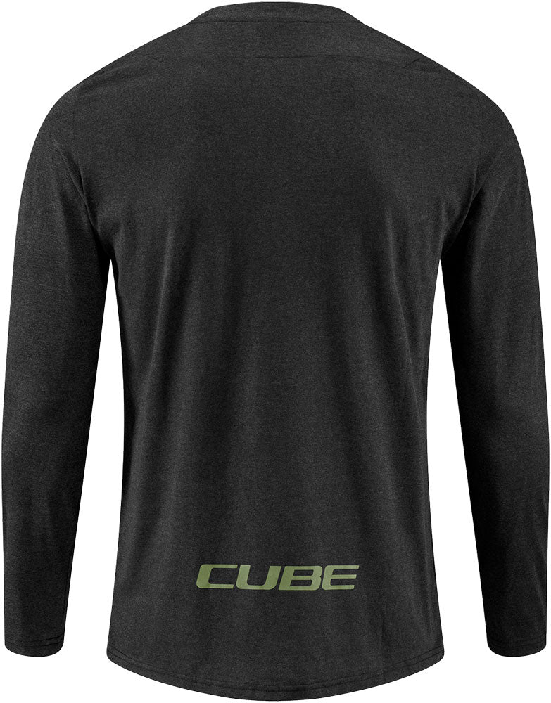 Load image into Gallery viewer, Cube vertex flow - mtb long sleeve jersey