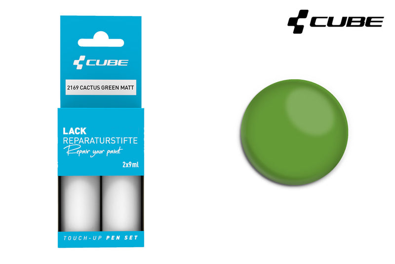 Load image into Gallery viewer, Cube touch-up pen set cactus green matt