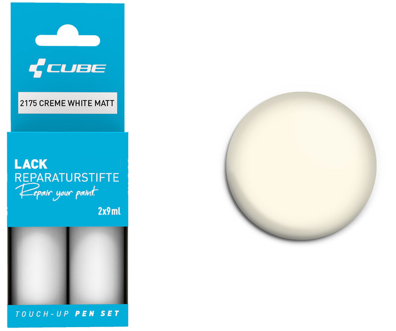 Load image into Gallery viewer, Cube touch-up pen set creme white matt