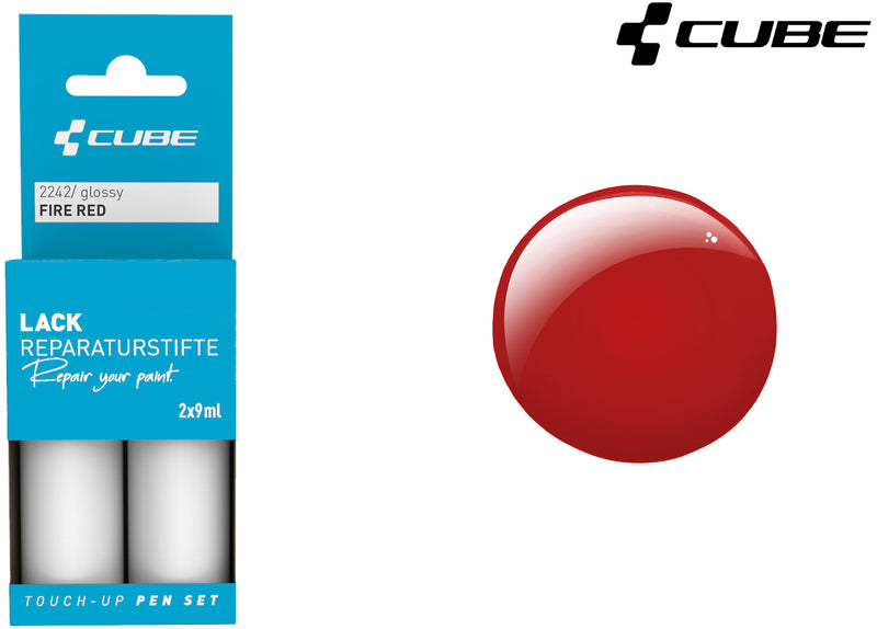 Load image into Gallery viewer, Cube touch-up pen set fire red