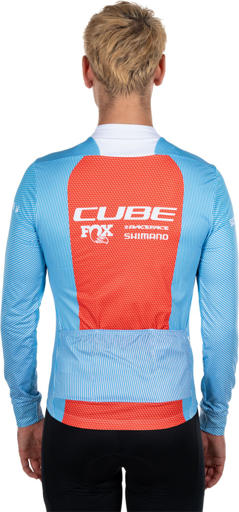 Cargue la imagen en el visor de la galería, Cube road xc x factory racing - long sleeve jersey