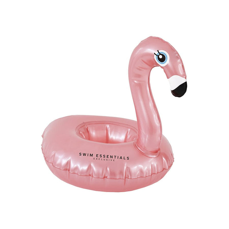 Cargue la imagen en el visor de la galería, Dreamscape | rosé gouden opblaasbare bekerhouder flamingo