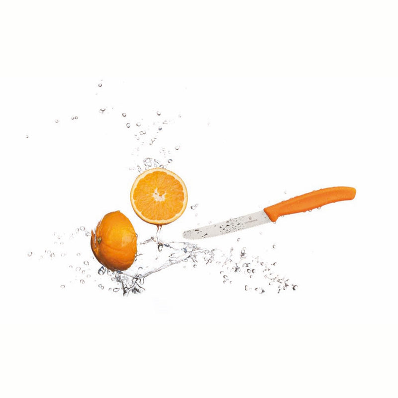 Laden Sie das Bild in Galerie -Viewer, Victorinox tafelmes gekarteld oranje
