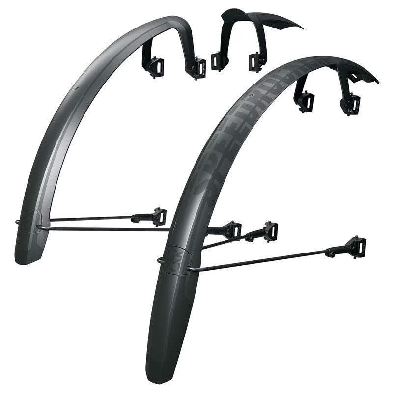 Afbeelding laden in galerijviewer, Sks spatbordset speedrocker xl 28 57mm zwart