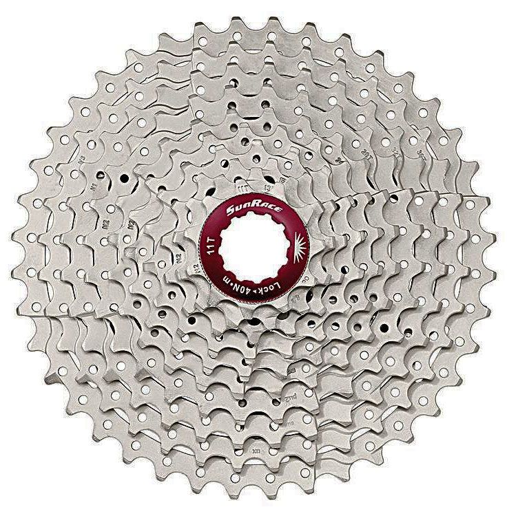 Afbeelding laden in galerijviewer, SunRace cassette 10V 11-46 CSMS3 metallic silver