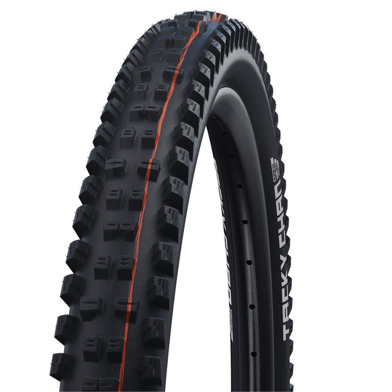 Cargue la imagen en el visor de la galería, Schwalbe tacky chan - tle - addix soft - gravity pro - 27.5x2.40 - black