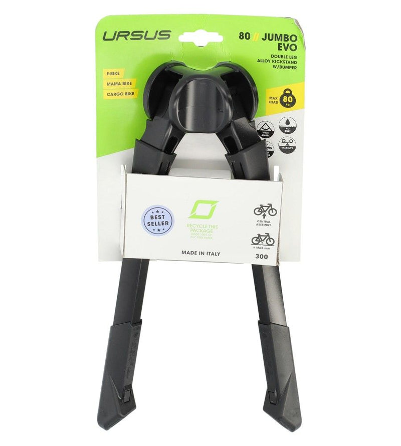 Laden Sie das Bild in Galerie -Viewer, Ursus standaard dubbel jumbo evo zwart 300 mm. + bumper max 80 kg