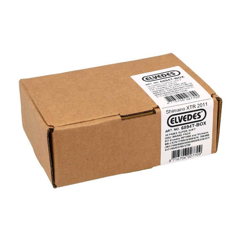 Afbeelding laden in galerijviewer, Elvedes cable systems bv elvedes schijfremblokken 6894t (10pr)